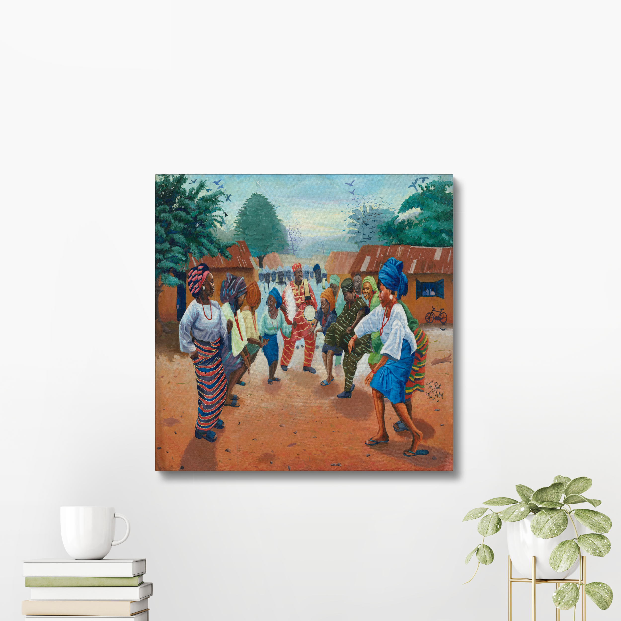 Just Smile (Canvas Print) - Image 2