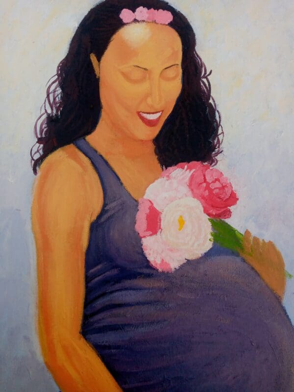 Little Angel (Canvas Print) - Image 2