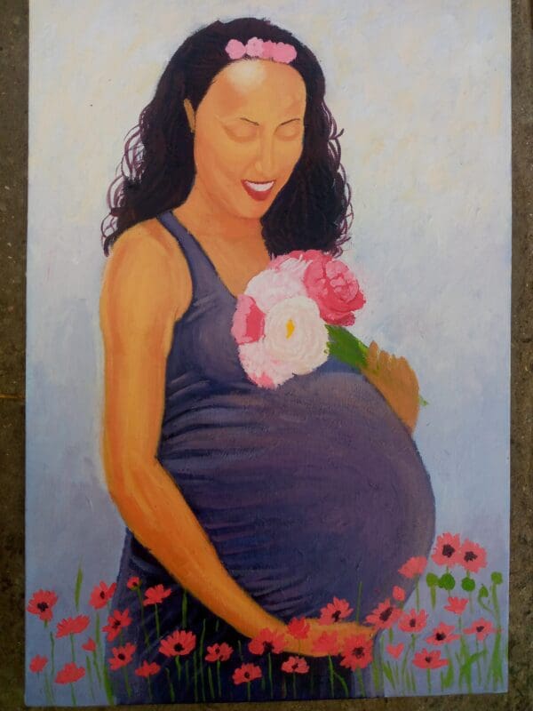 Little Angel (Canvas Print) - Image 3