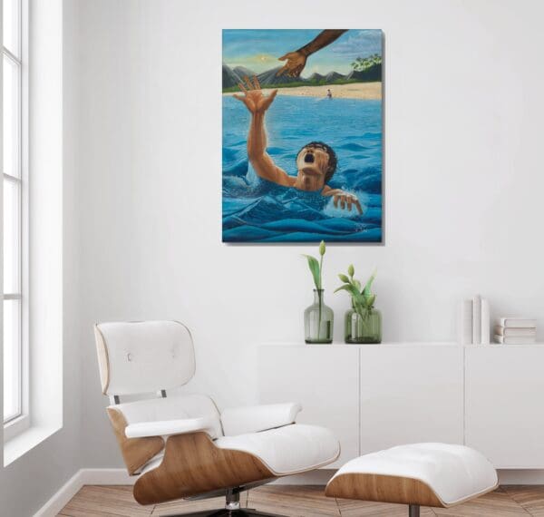 Hold My Hand (Canvas Print) - Image 3