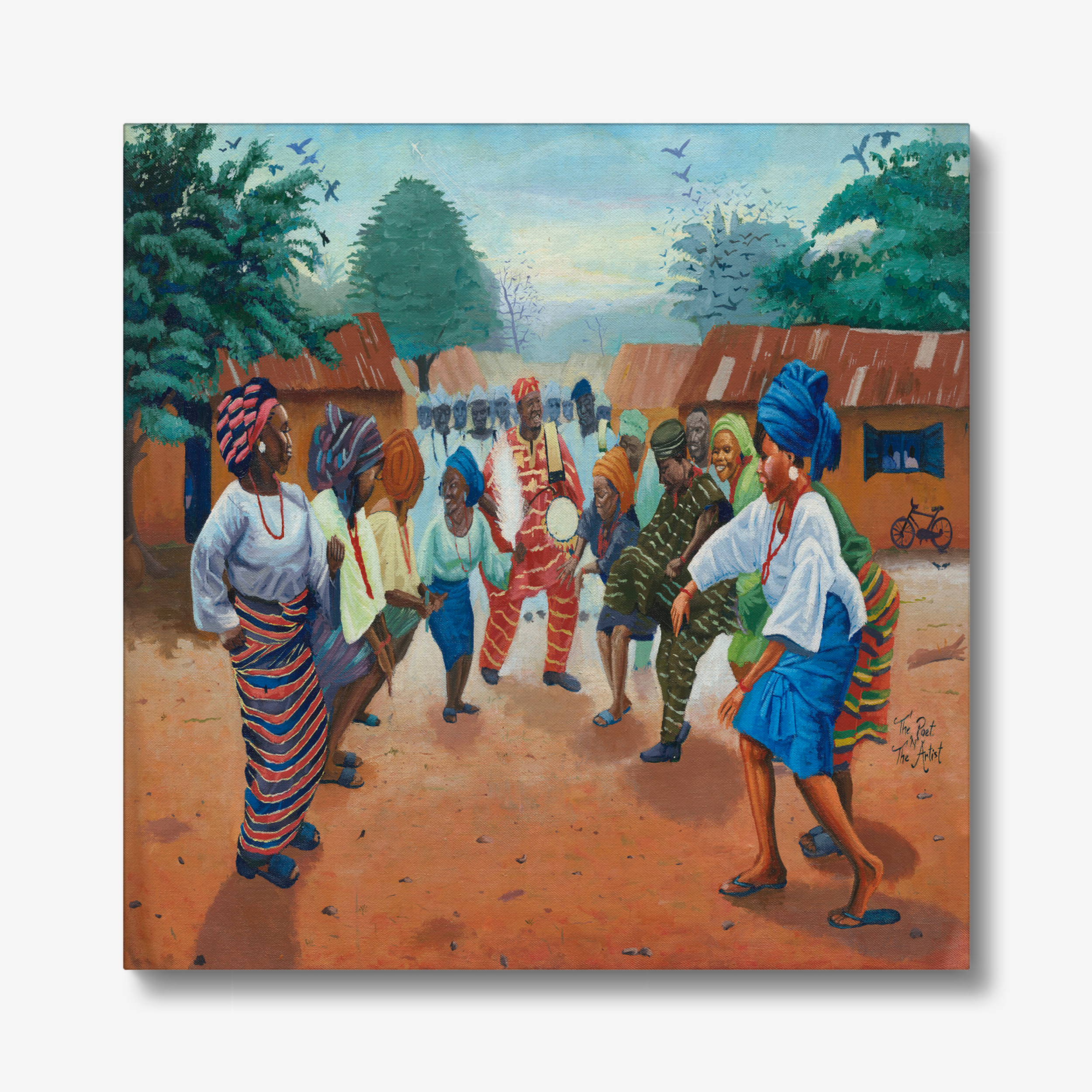 Just Smile (Canvas Print) - Image 4