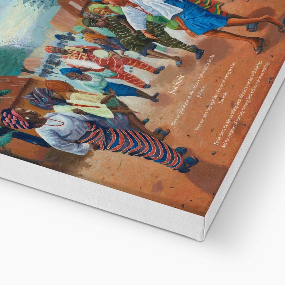 Just Smile (Canvas Print) - Image 7