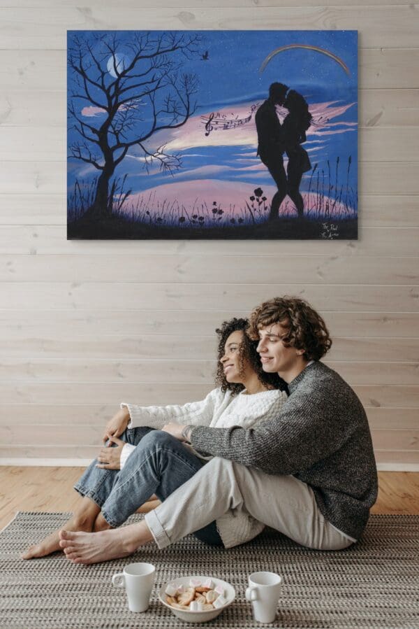 Kiss for Life (Canvas Print) - Image 3